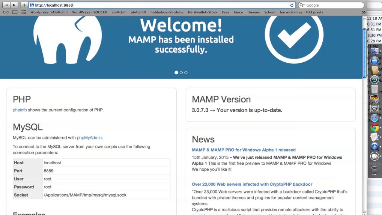 how to use mamp mac